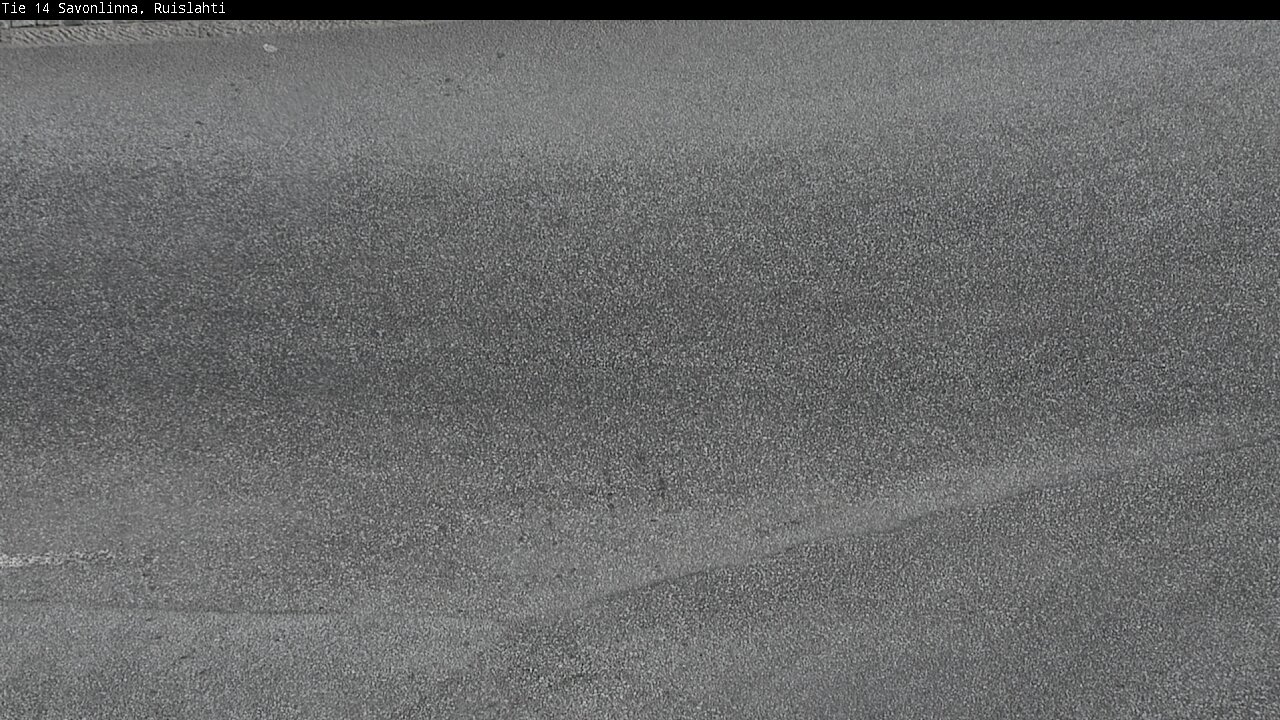 Weather Camera Image Road 14 Savonlinna, Ruislahti, Savonlinna, Etelä-Savo