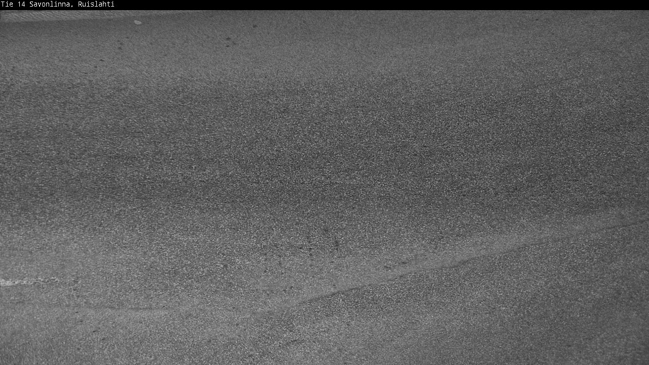 Weather Camera Image Väg 14 Nyslott, Ruislahti, Savonlinna, Etelä-Savo