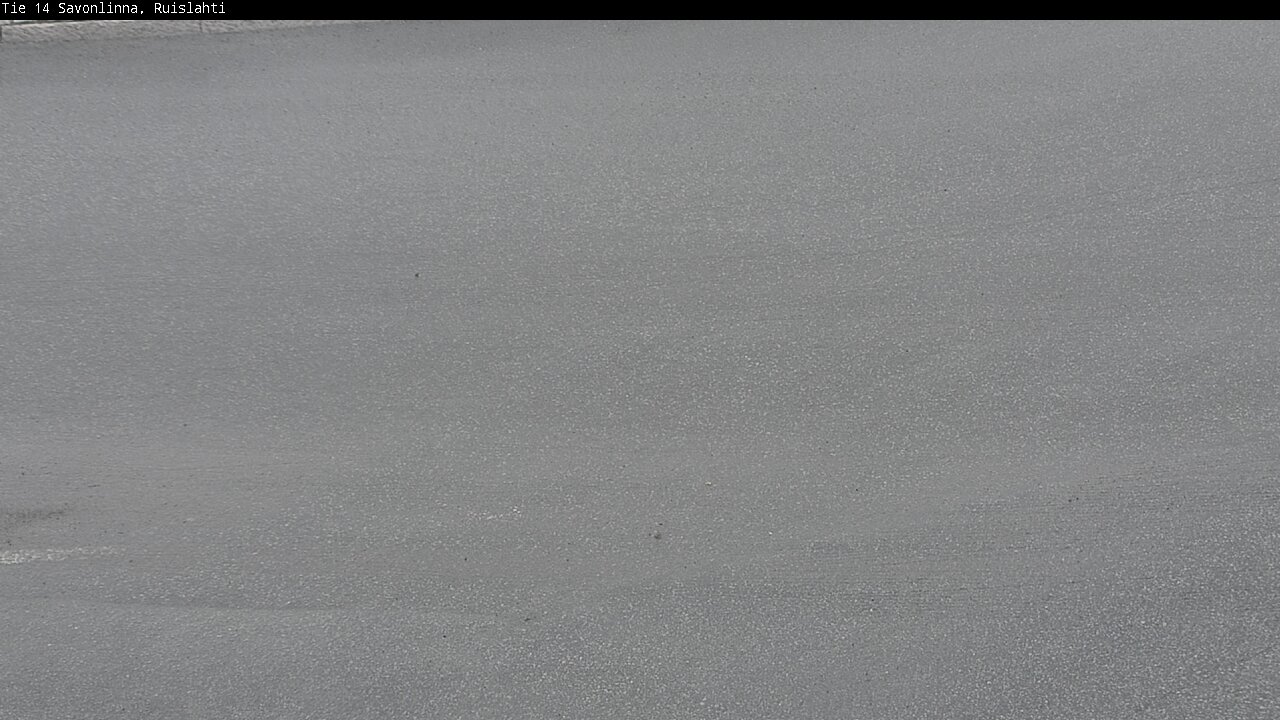 Weather Camera Image Väg 14 Nyslott, Ruislahti, Savonlinna, Etelä-Savo