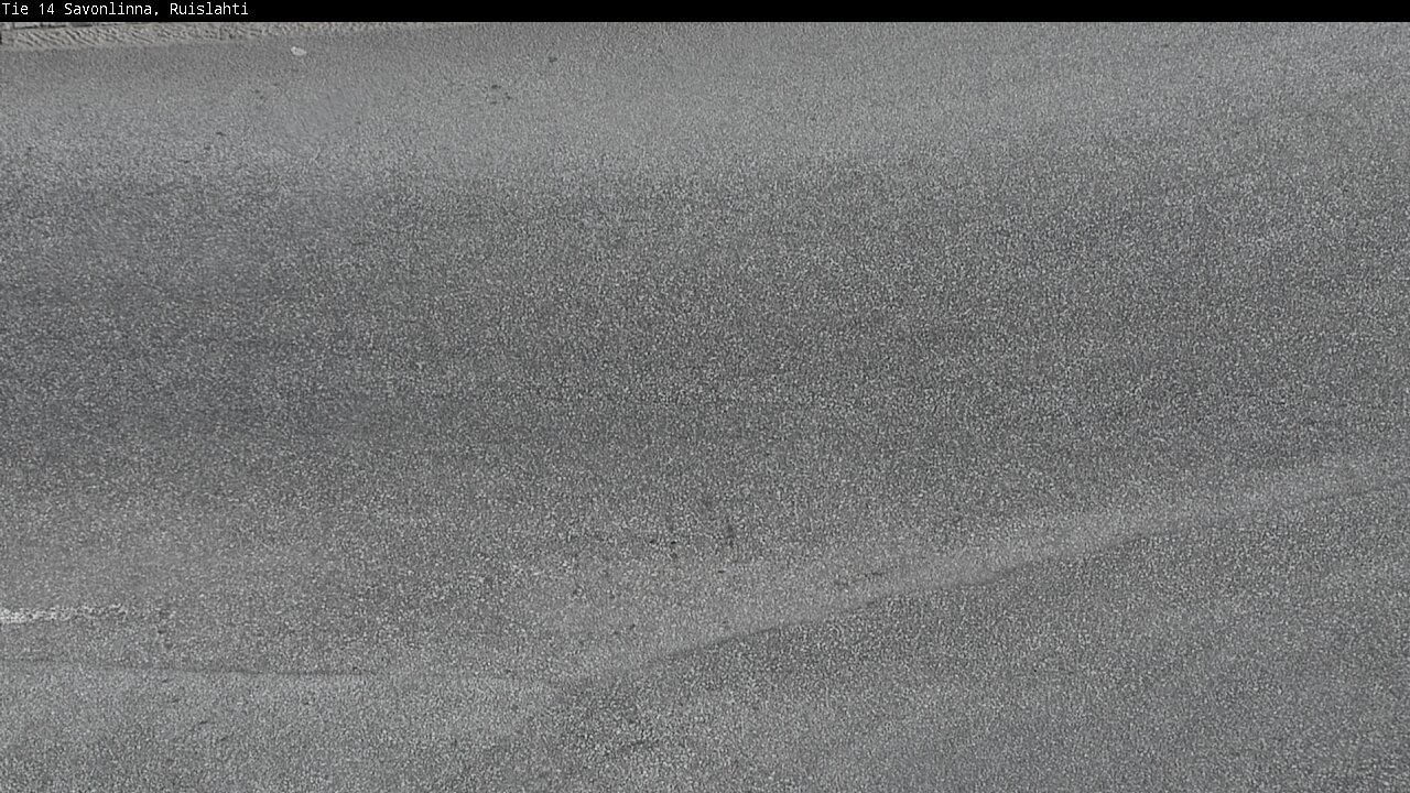 Weather Camera Image Väg 14 Nyslott, Ruislahti, Savonlinna, Etelä-Savo