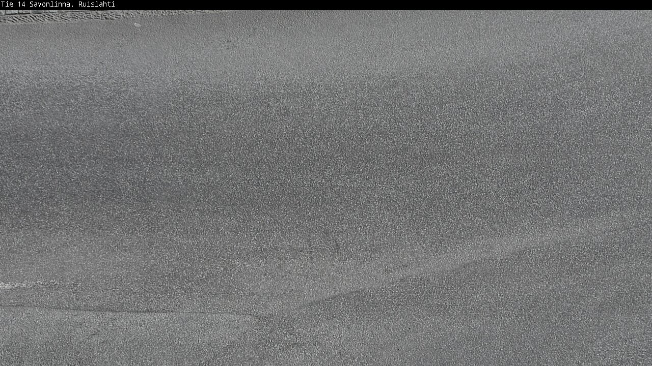 Weather Camera Image Road 14 Savonlinna, Ruislahti, Savonlinna, Etelä-Savo