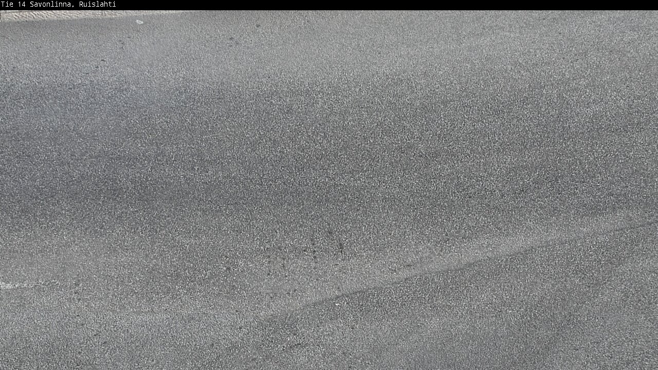 Weather Camera Image Väg 14 Nyslott, Ruislahti, Savonlinna, Etelä-Savo
