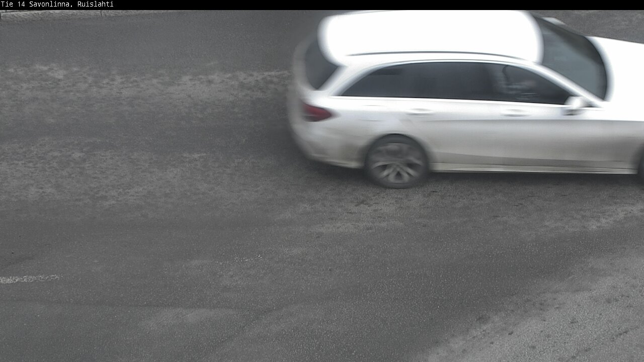 Weather Camera Image Väg 14 Nyslott, Ruislahti, Savonlinna, Etelä-Savo