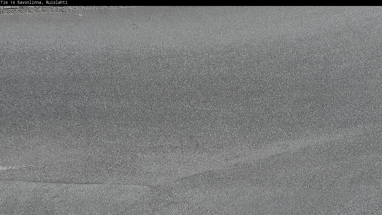 Weather Camera Image Road 14 Savonlinna, Ruislahti, Savonlinna, Etelä-Savo