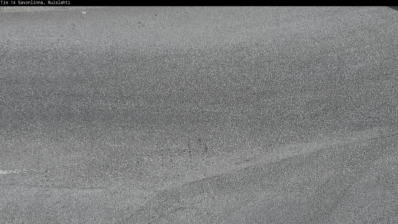 Weather Camera Image Väg 14 Nyslott, Ruislahti, Savonlinna, Etelä-Savo