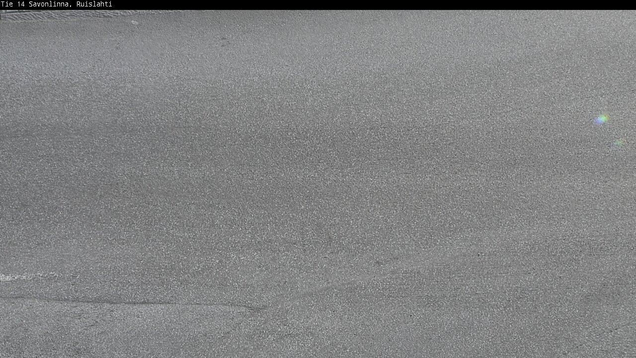 Weather Camera Image Road 14 Savonlinna, Ruislahti, Savonlinna, Etelä-Savo