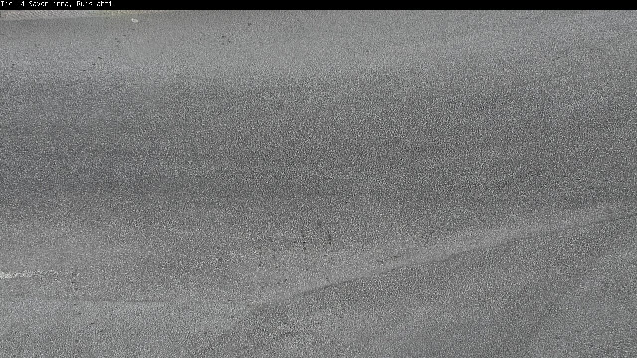 Weather Camera Image Väg 14 Nyslott, Ruislahti, Savonlinna, Etelä-Savo