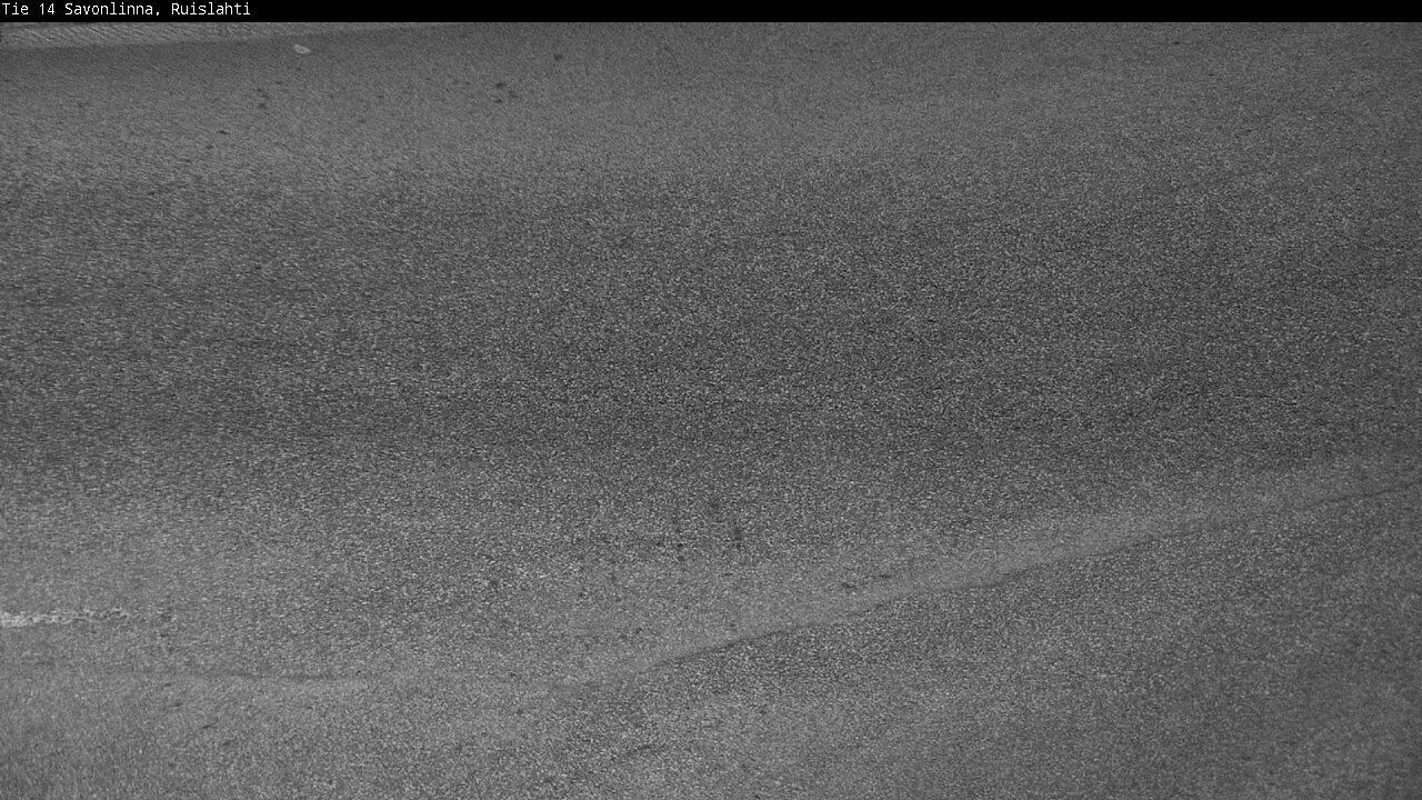 Weather Camera Image Väg 14 Nyslott, Ruislahti, Savonlinna, Etelä-Savo