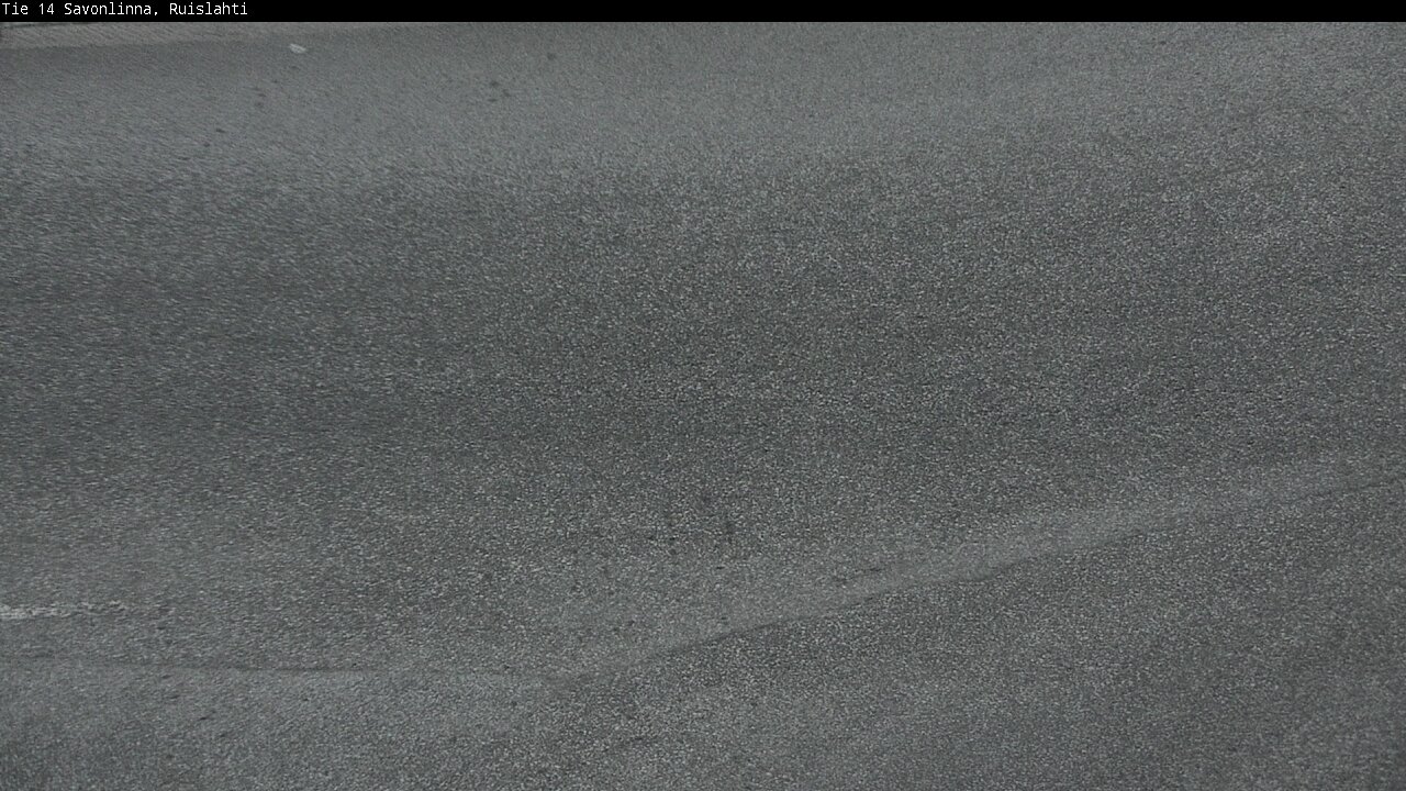 Weather Camera Image Väg 14 Nyslott, Ruislahti, Savonlinna, Etelä-Savo