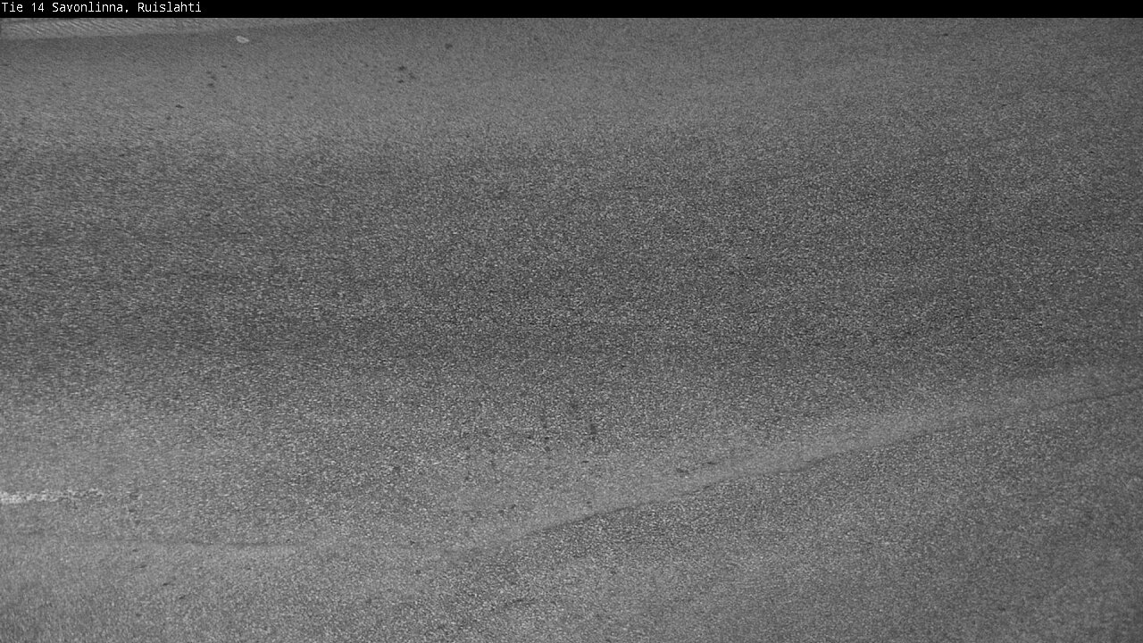 Weather Camera Image Väg 14 Nyslott, Ruislahti, Savonlinna, Etelä-Savo