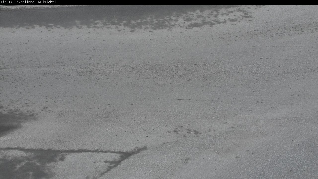 Weather Camera Image Road 14 Savonlinna, Ruislahti, Savonlinna, Etelä-Savo