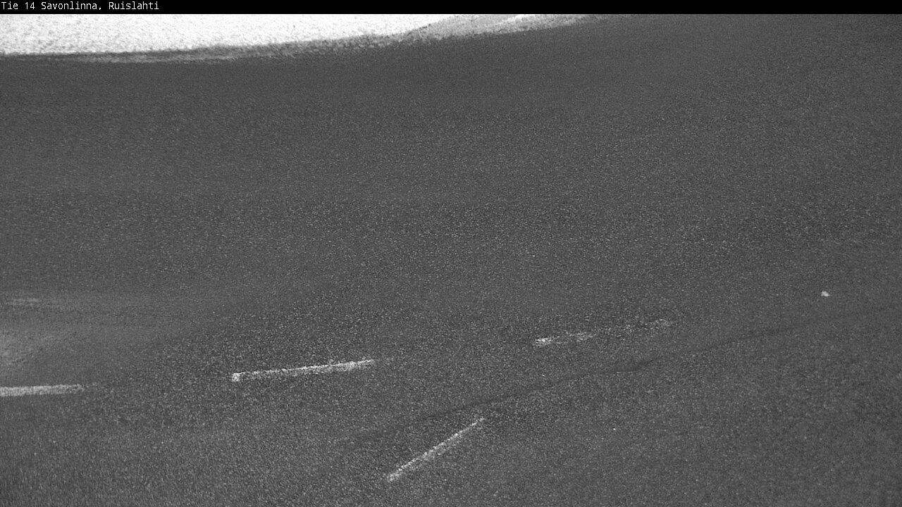 Weather Camera Image Väg 14 Nyslott, Ruislahti, Savonlinna, Etelä-Savo
