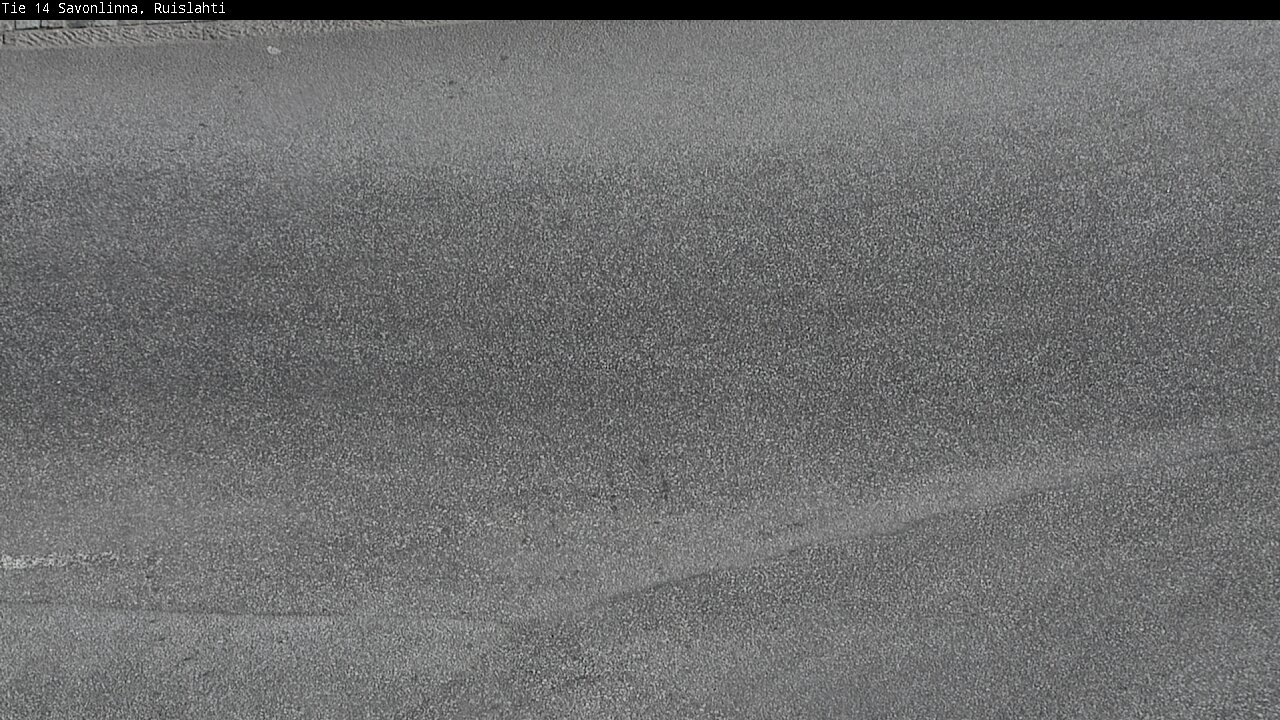 Weather Camera Image Road 14 Savonlinna, Ruislahti, Savonlinna, Etelä-Savo