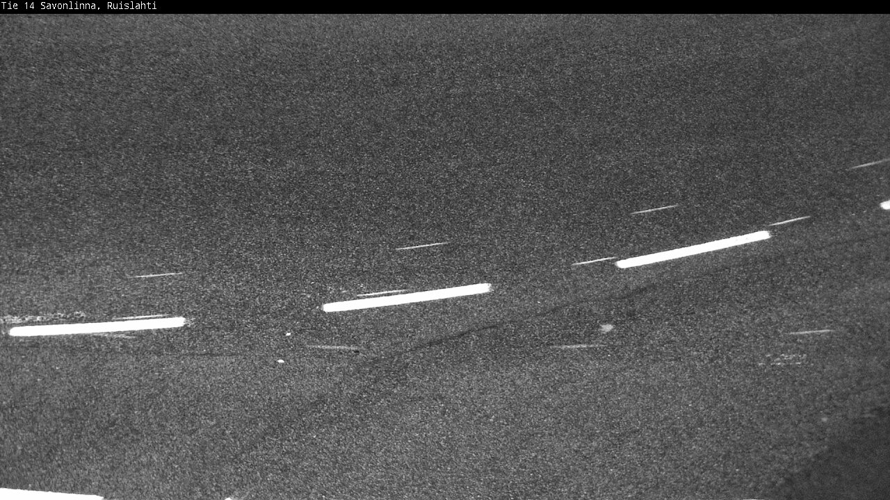 Weather Camera Image Väg 14 Nyslott, Ruislahti, Savonlinna, Etelä-Savo