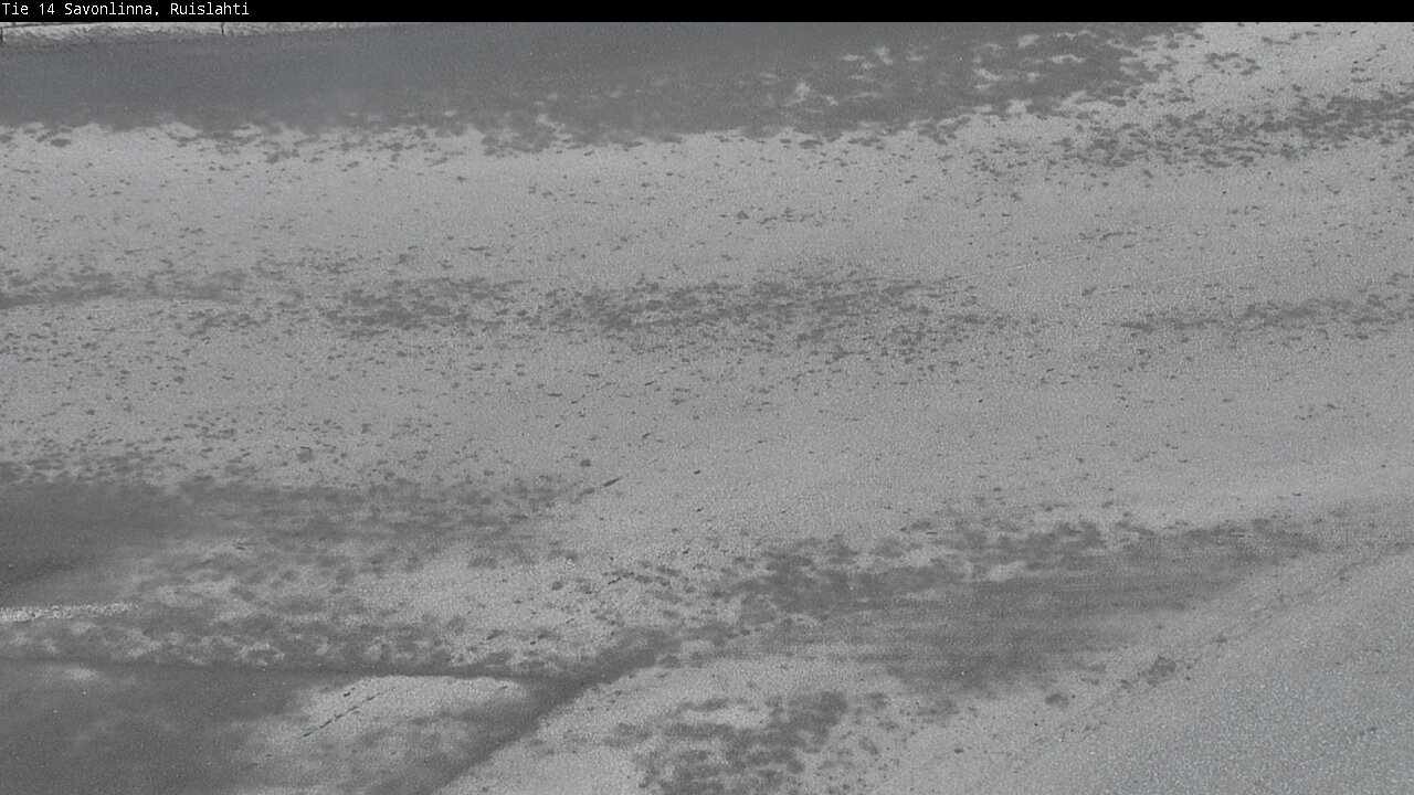Weather Camera Image Väg 14 Nyslott, Ruislahti, Savonlinna, Etelä-Savo