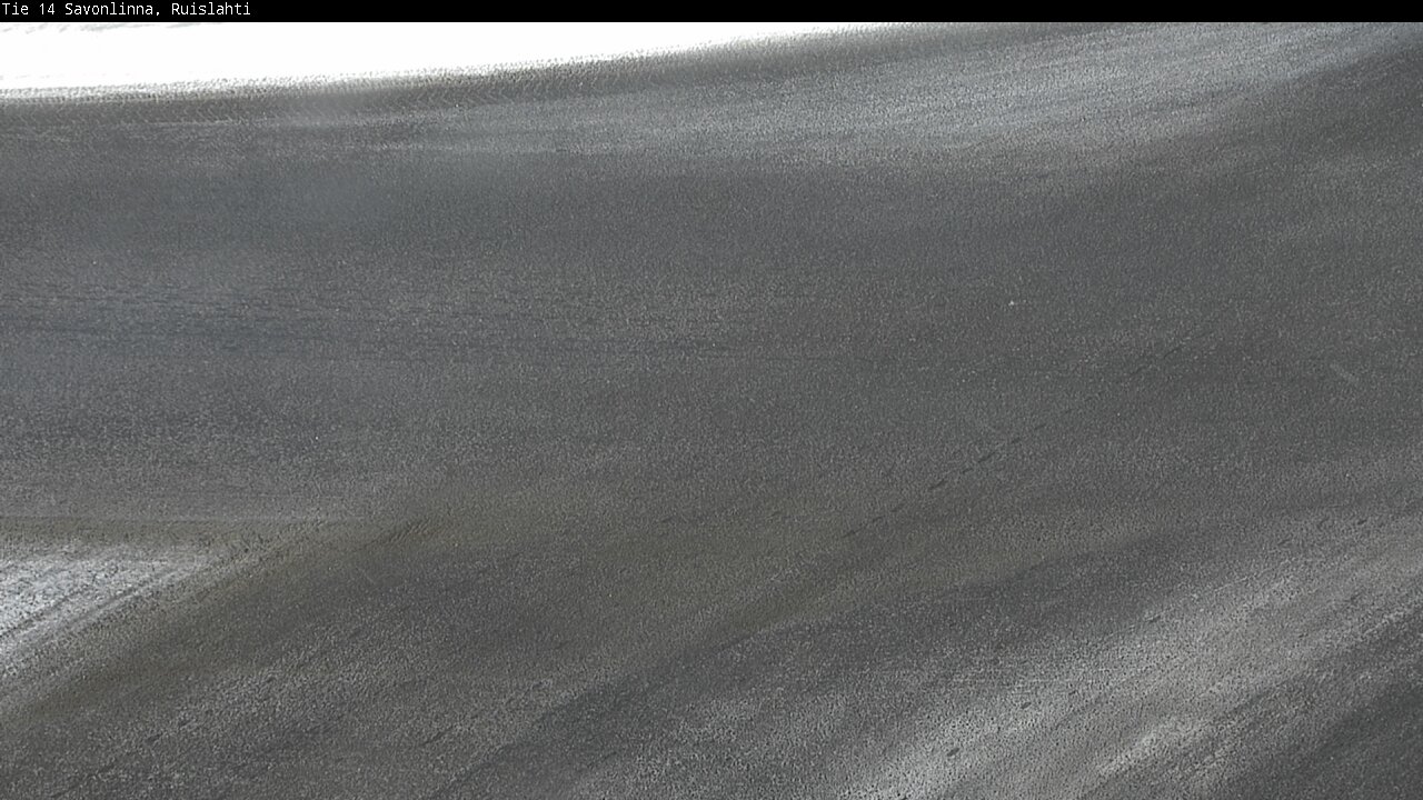 Weather Camera Image Road 14 Savonlinna, Ruislahti, Savonlinna, Etelä-Savo