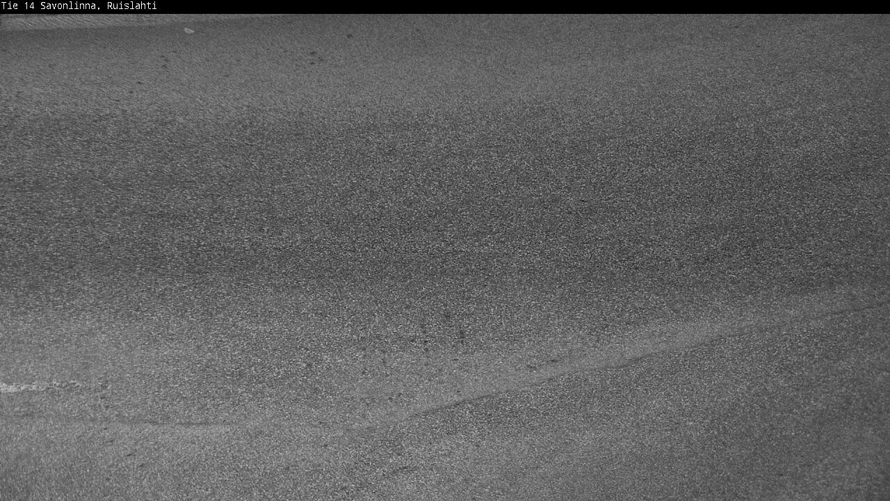 Weather Camera Image Väg 14 Nyslott, Ruislahti, Savonlinna, Etelä-Savo