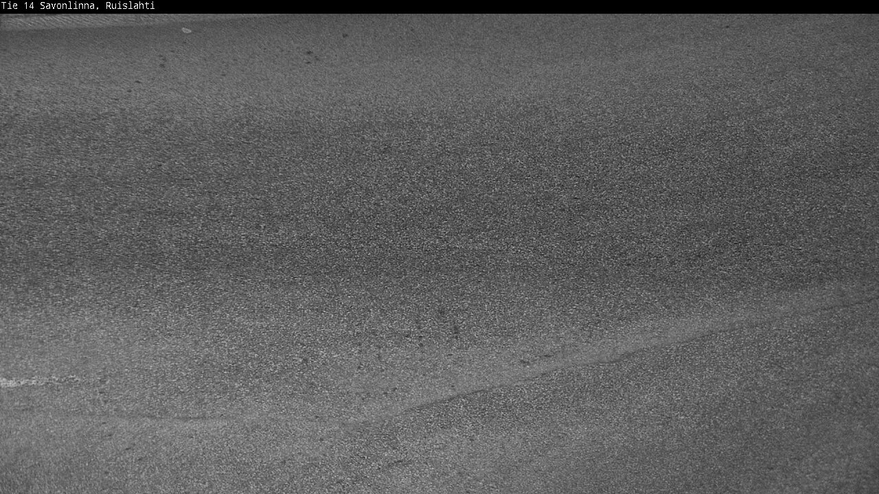 Weather Camera Image Väg 14 Nyslott, Ruislahti, Savonlinna, Etelä-Savo