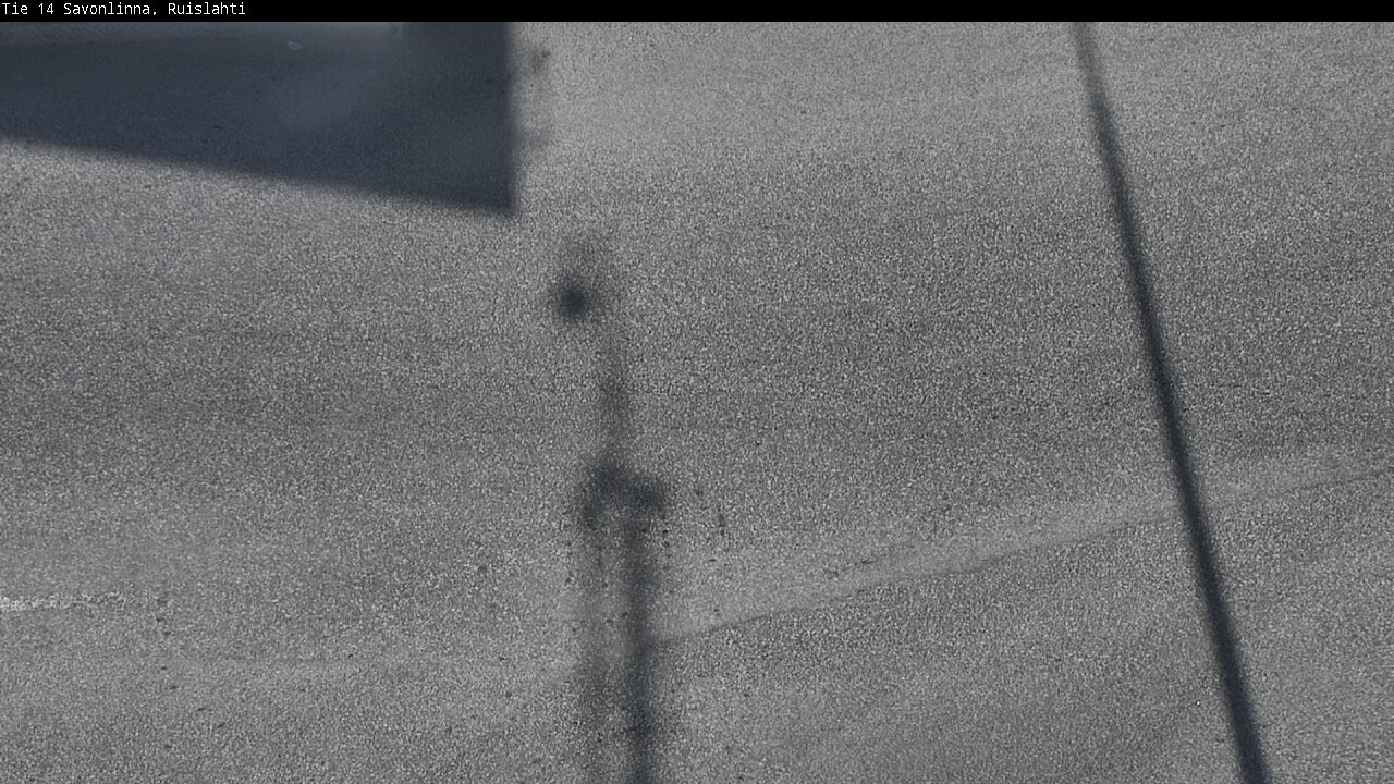 Weather Camera Image Väg 14 Nyslott, Ruislahti, Savonlinna, Etelä-Savo