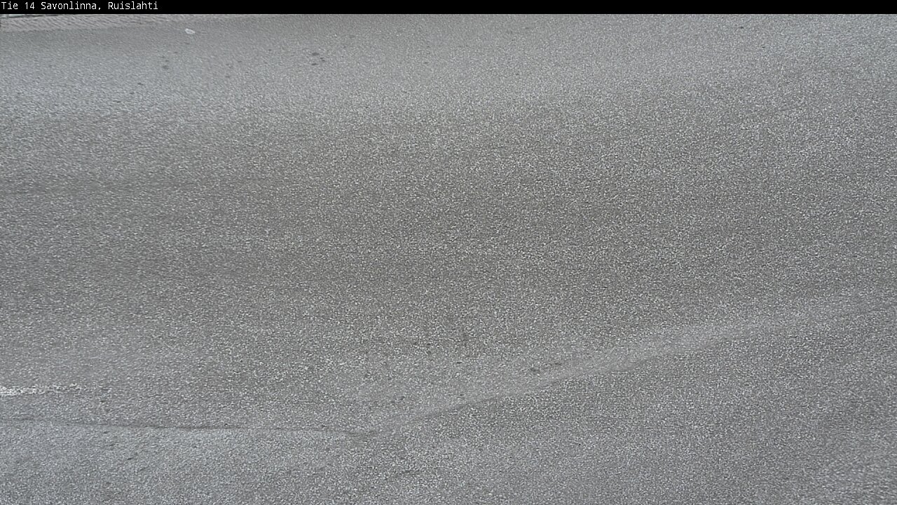 Weather Camera Image Road 14 Savonlinna, Ruislahti, Savonlinna, Etelä-Savo