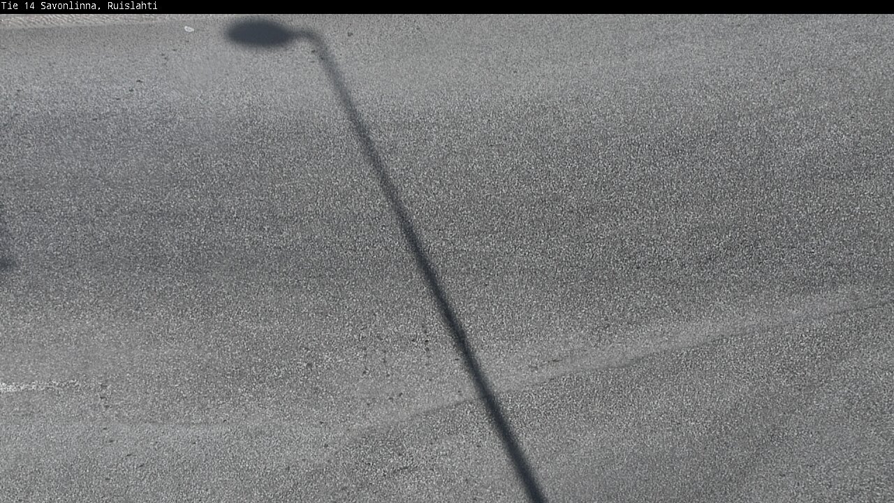 Weather Camera Image Väg 14 Nyslott, Ruislahti, Savonlinna, Etelä-Savo