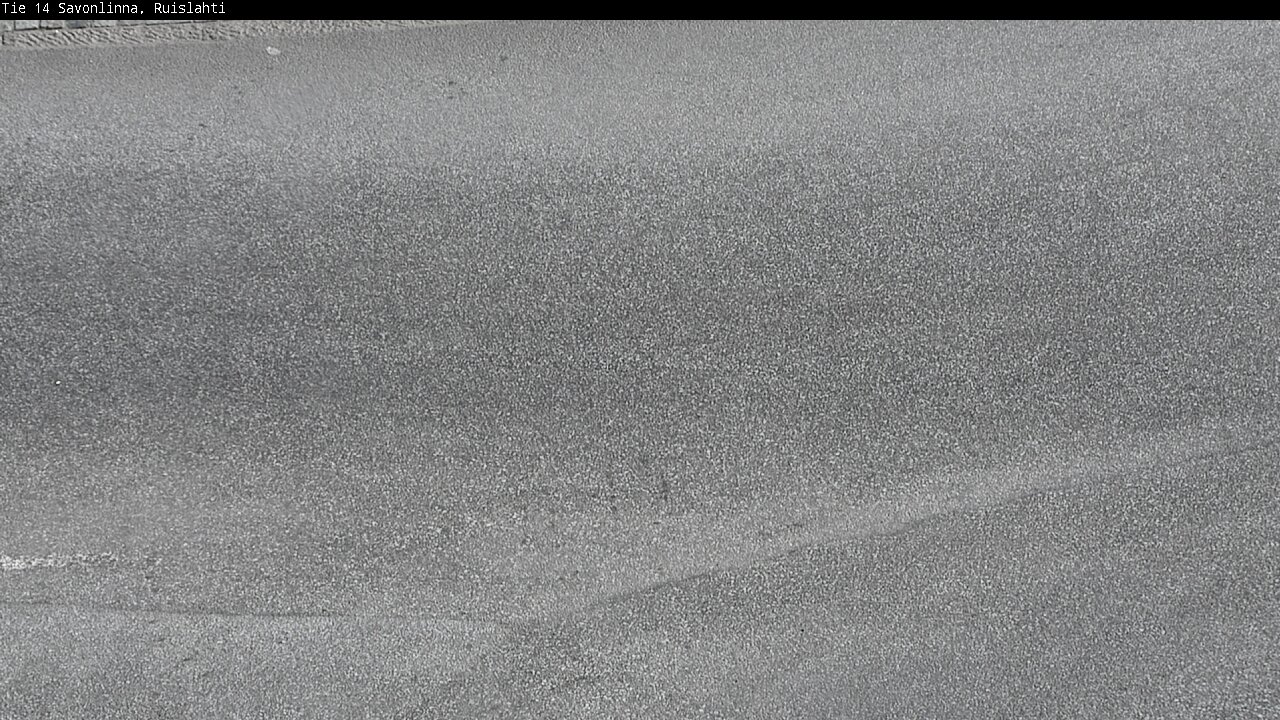 Weather Camera Image Road 14 Savonlinna, Ruislahti, Savonlinna, Etelä-Savo