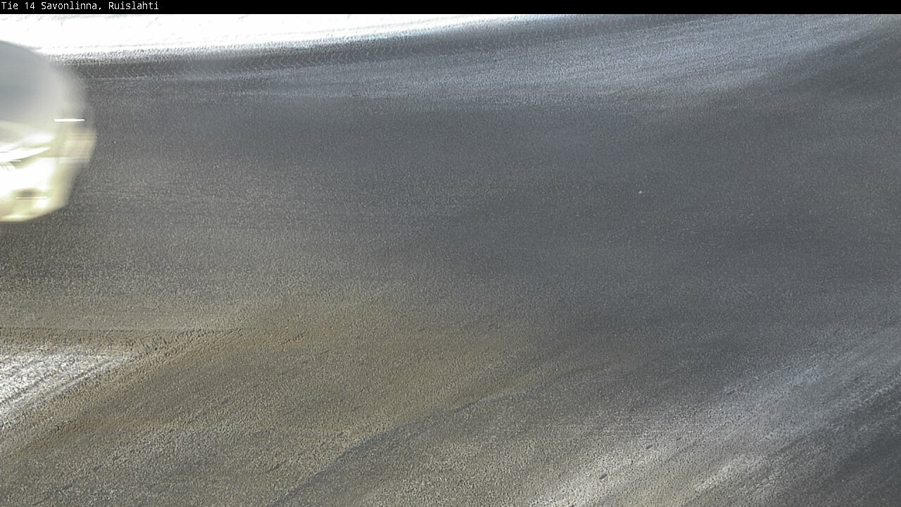 Weather Camera Image Road 14 Savonlinna, Ruislahti, Savonlinna, Etelä-Savo