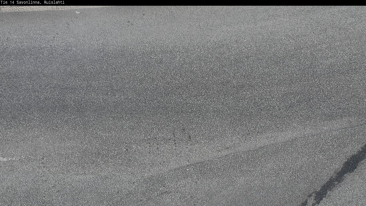 Weather Camera Image Väg 14 Nyslott, Ruislahti, Savonlinna, Etelä-Savo