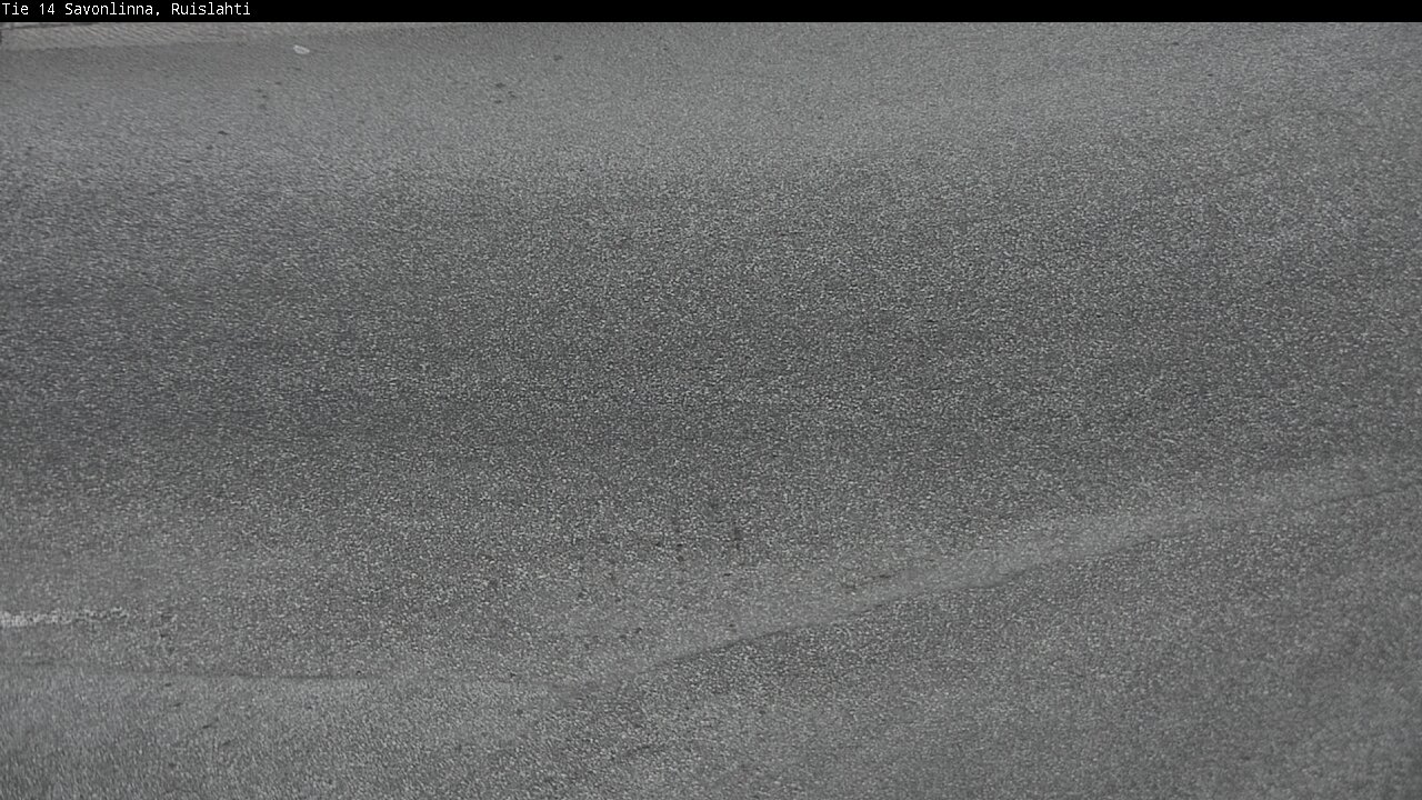Weather Camera Image Väg 14 Nyslott, Ruislahti, Savonlinna, Etelä-Savo
