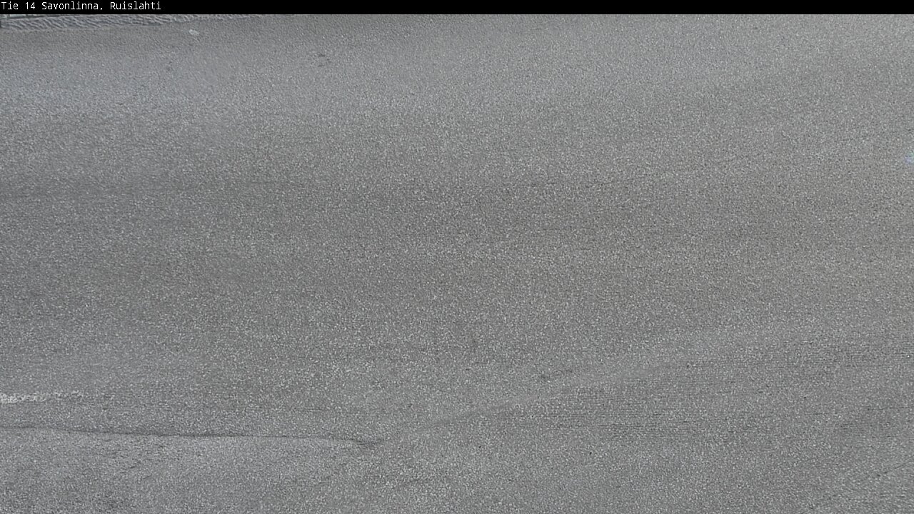 Weather Camera Image Road 14 Savonlinna, Ruislahti, Savonlinna, Etelä-Savo
