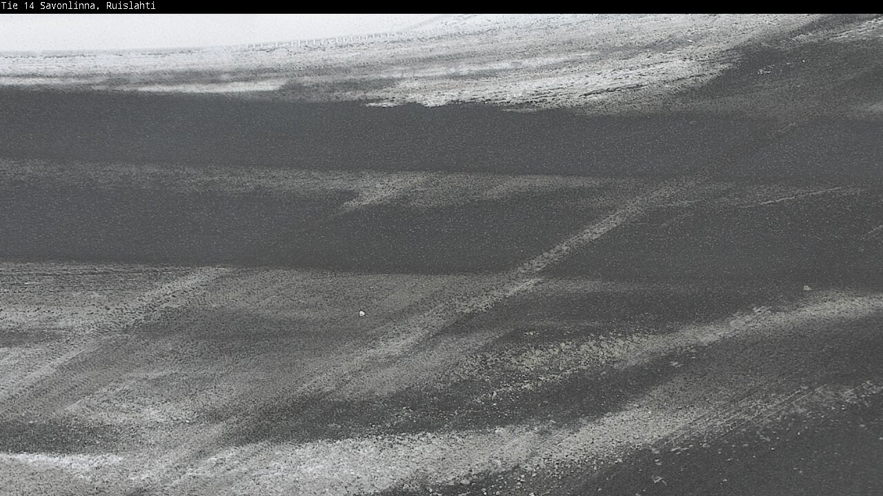 Weather Camera Image Väg 14 Nyslott, Ruislahti, Savonlinna, Etelä-Savo