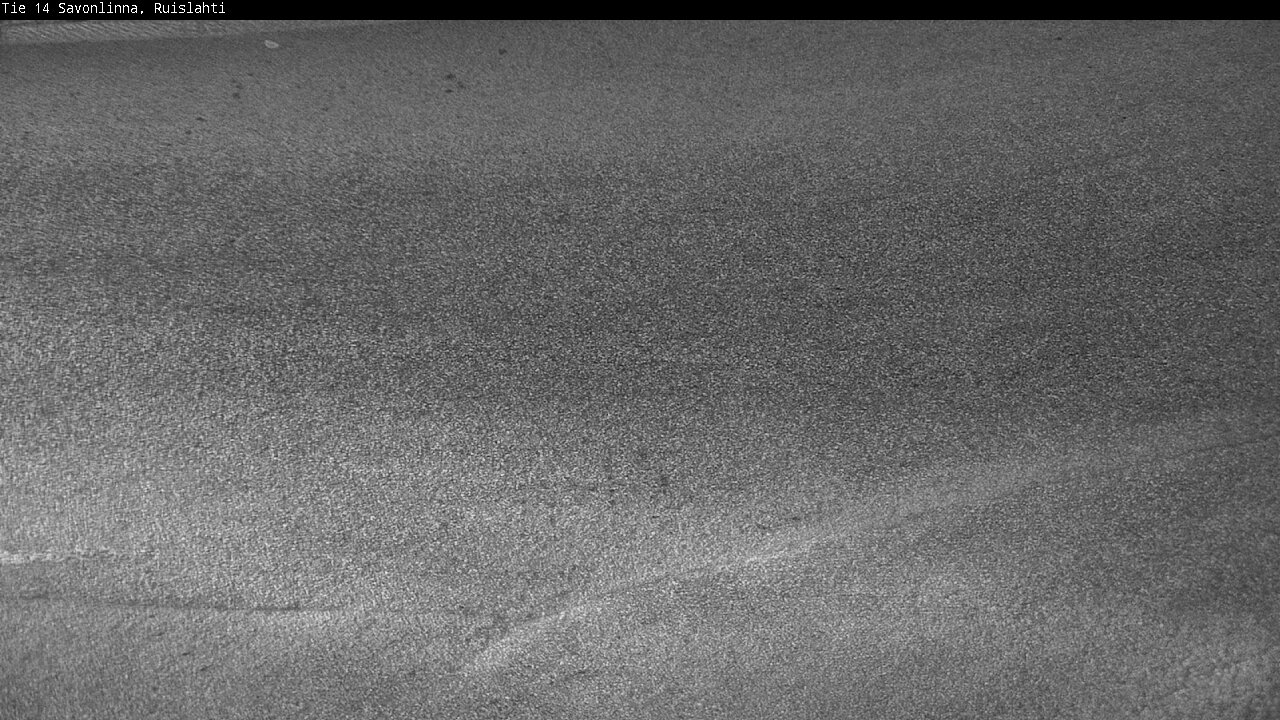 Weather Camera Image Väg 14 Nyslott, Ruislahti, Savonlinna, Etelä-Savo