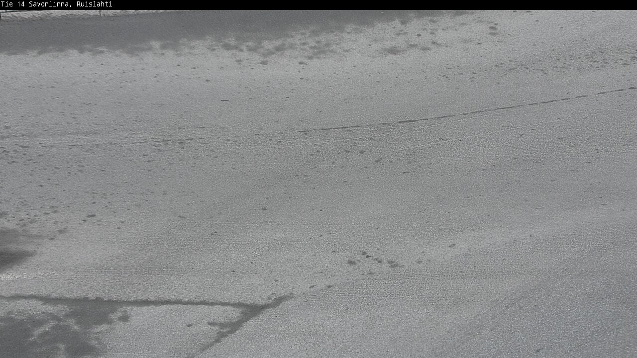 Weather Camera Image Road 14 Savonlinna, Ruislahti, Savonlinna, Etelä-Savo