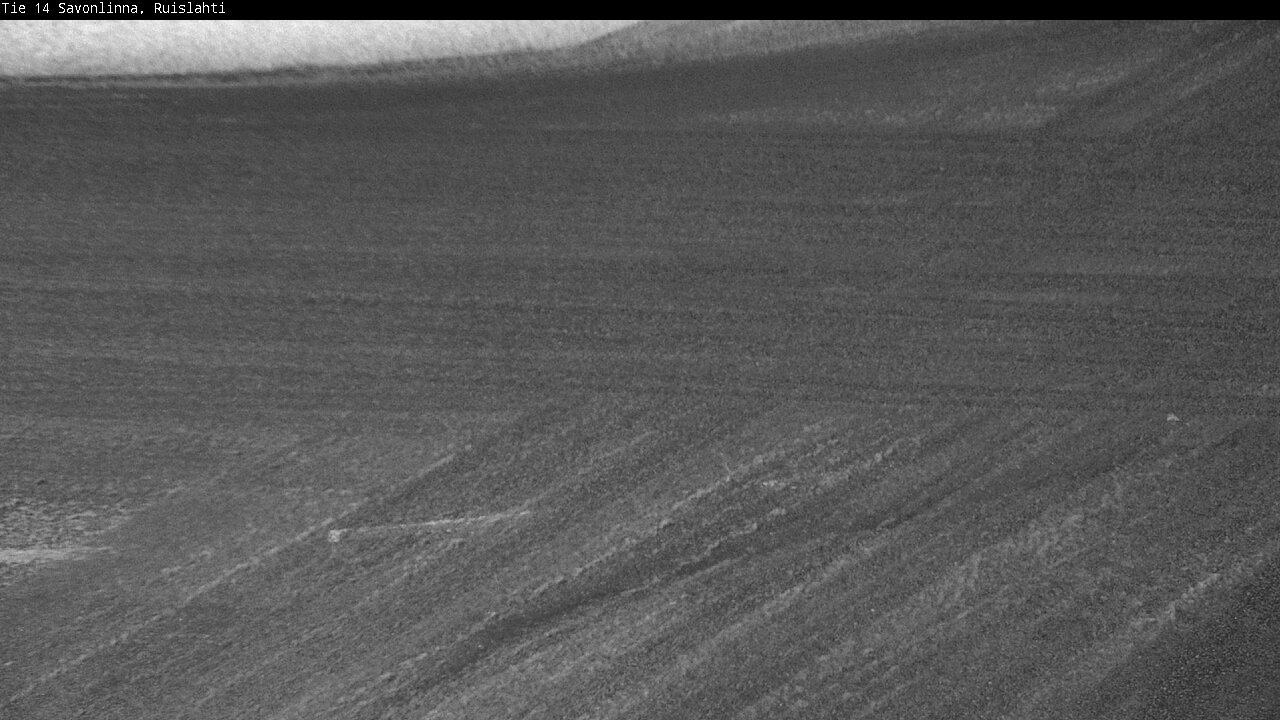 Weather Camera Image Väg 14 Nyslott, Ruislahti, Savonlinna, Etelä-Savo