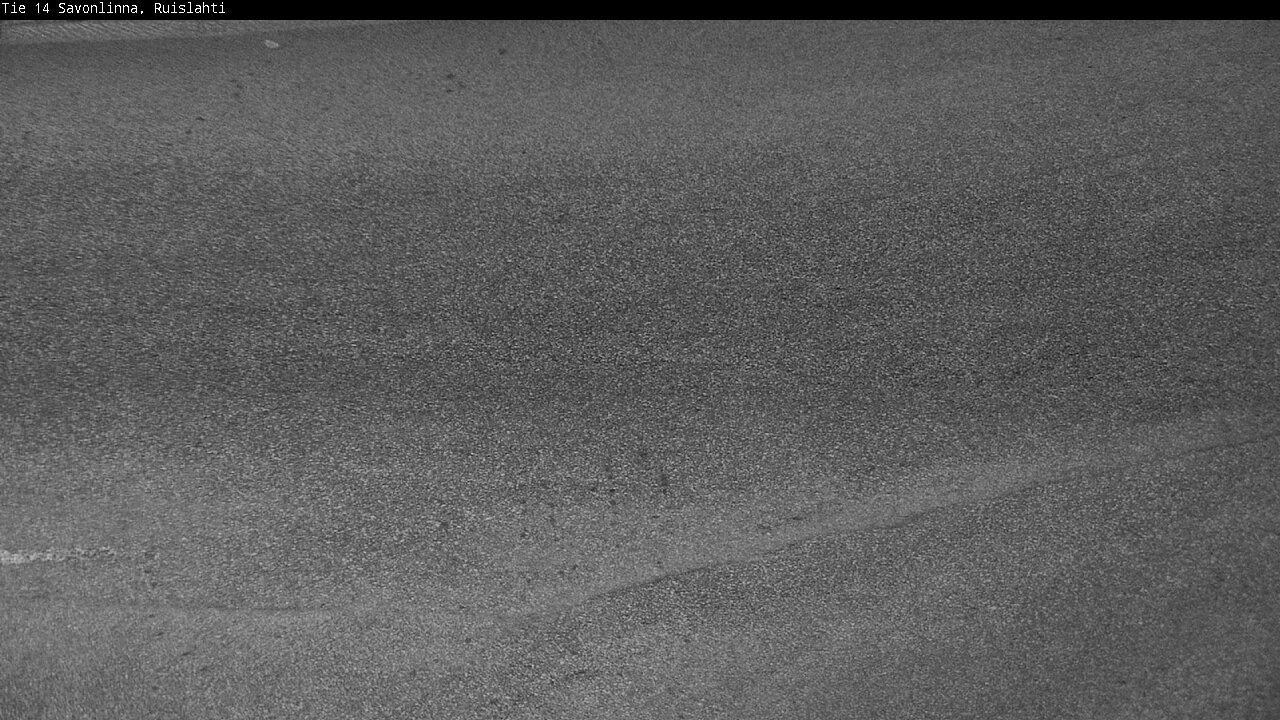 Weather Camera Image Väg 14 Nyslott, Ruislahti, Savonlinna, Etelä-Savo