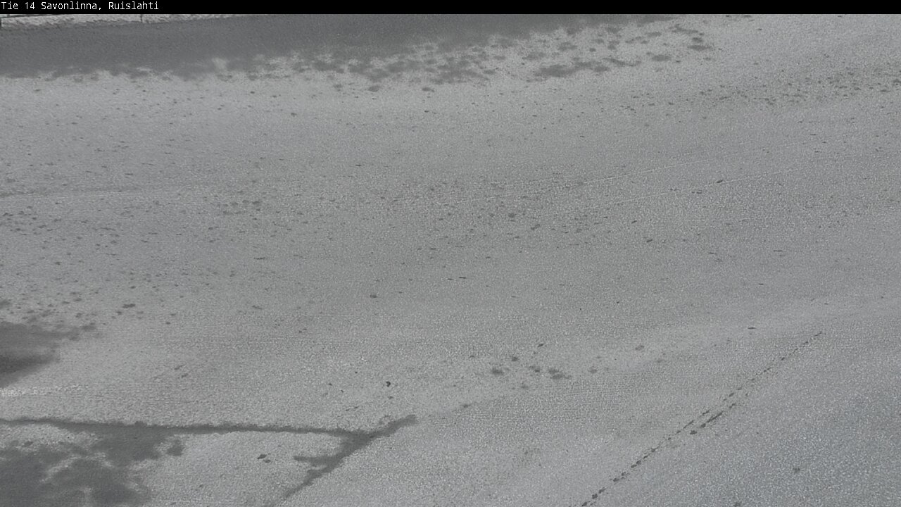 Weather Camera Image Road 14 Savonlinna, Ruislahti, Savonlinna, Etelä-Savo