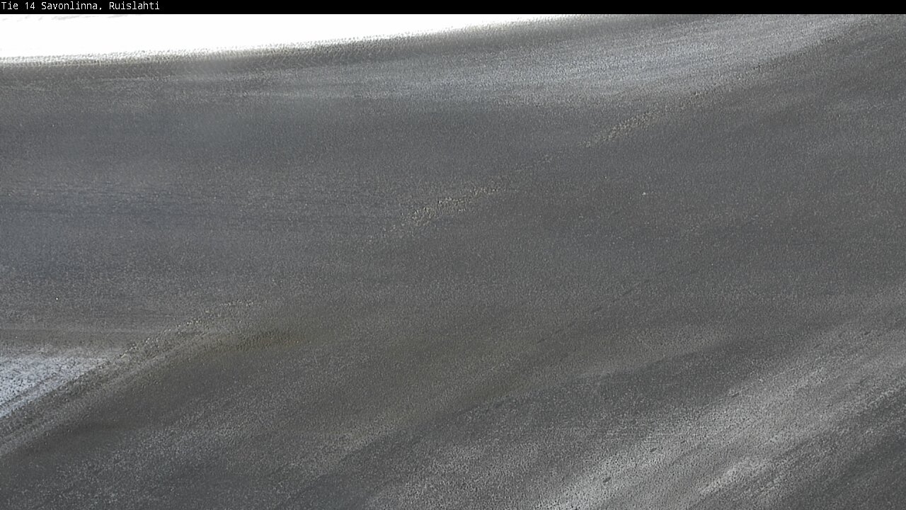 Weather Camera Image Road 14 Savonlinna, Ruislahti, Savonlinna, Etelä-Savo