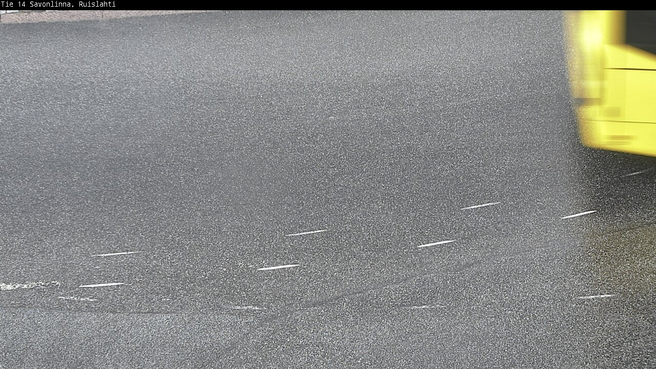 Weather Camera Image Road 14 Savonlinna, Ruislahti, Savonlinna, Etelä-Savo