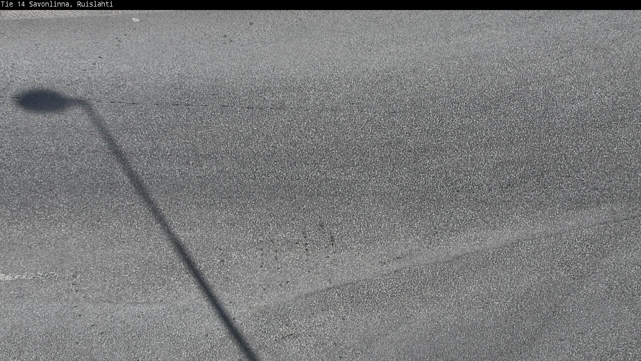Weather Camera Image Väg 14 Nyslott, Ruislahti, Savonlinna, Etelä-Savo