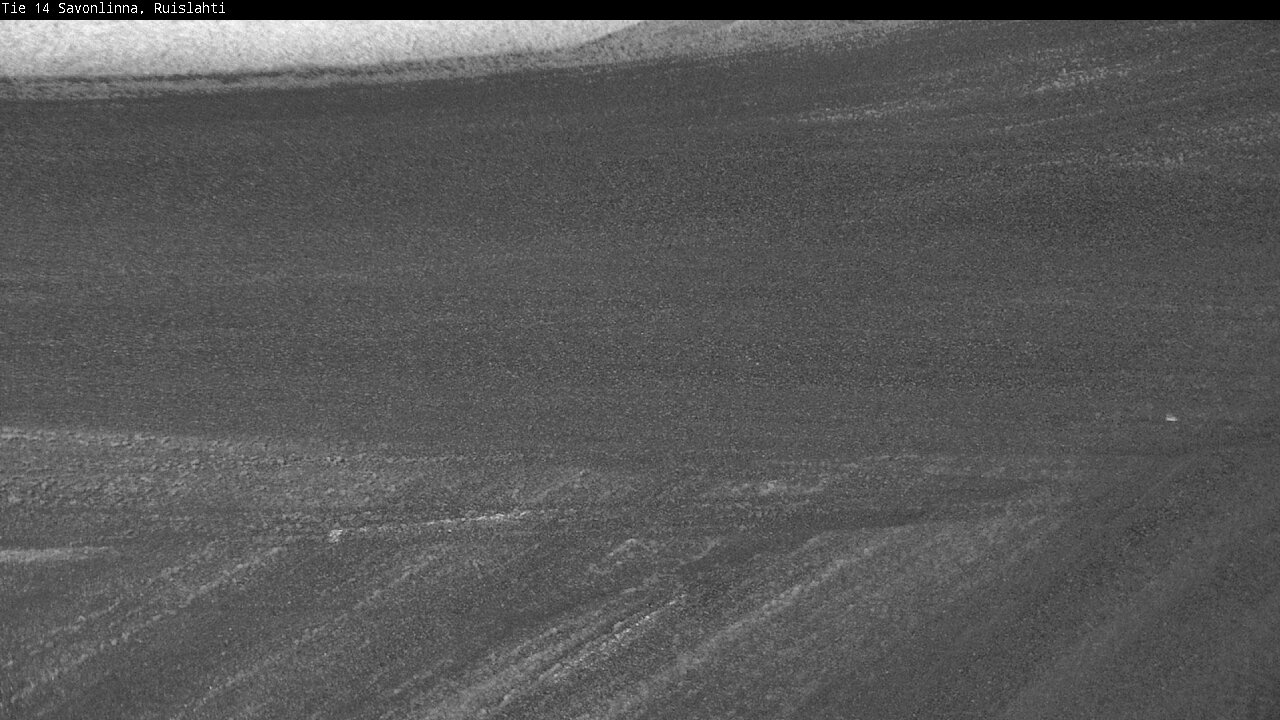 Weather Camera Image Väg 14 Nyslott, Ruislahti, Savonlinna, Etelä-Savo