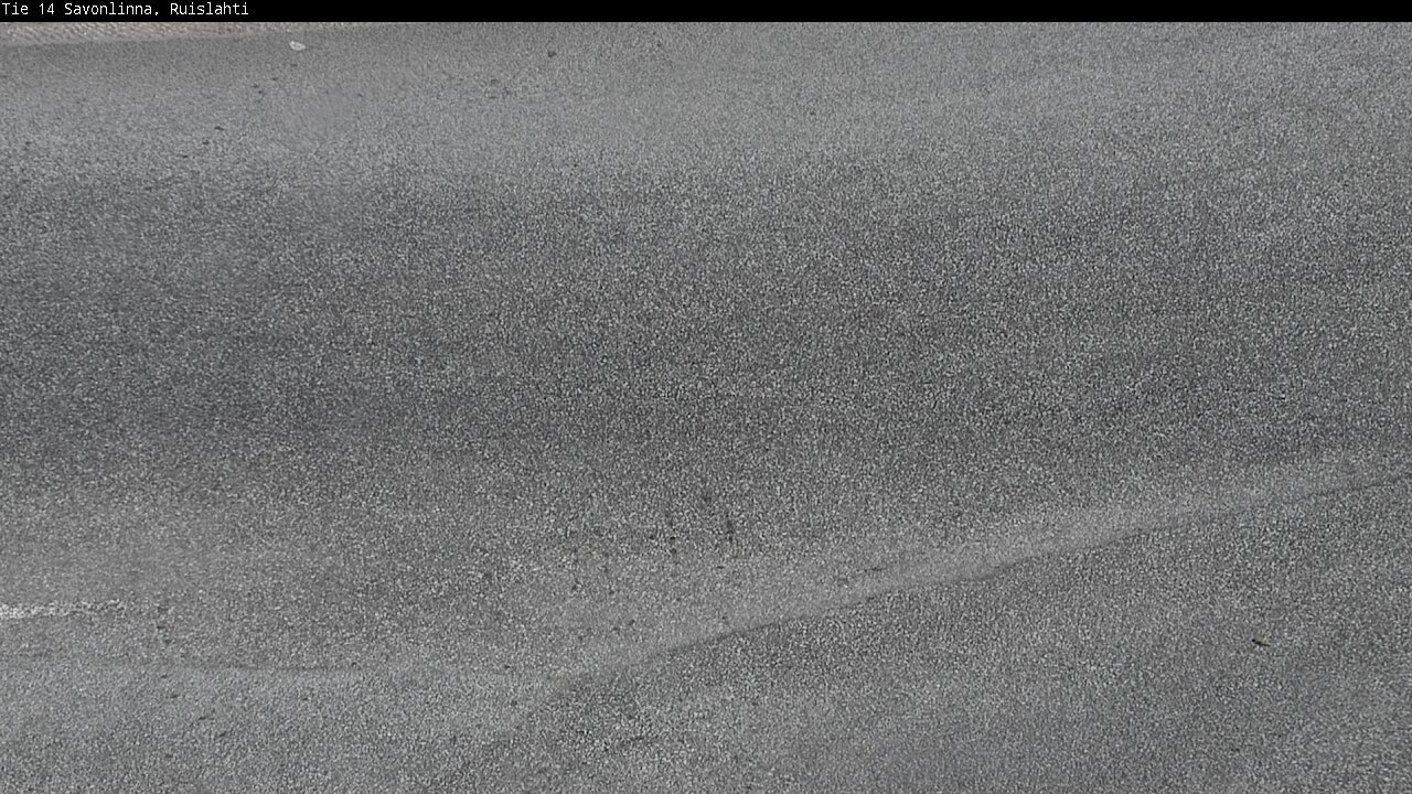 Weather Camera Image Road 14 Savonlinna, Ruislahti, Savonlinna, Etelä-Savo