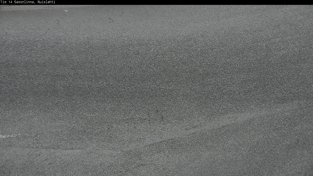 Weather Camera Image Väg 14 Nyslott, Ruislahti, Savonlinna, Etelä-Savo