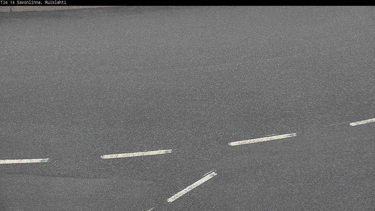 Weather Camera Image Road 14 Savonlinna, Ruislahti, Savonlinna, Etelä-Savo