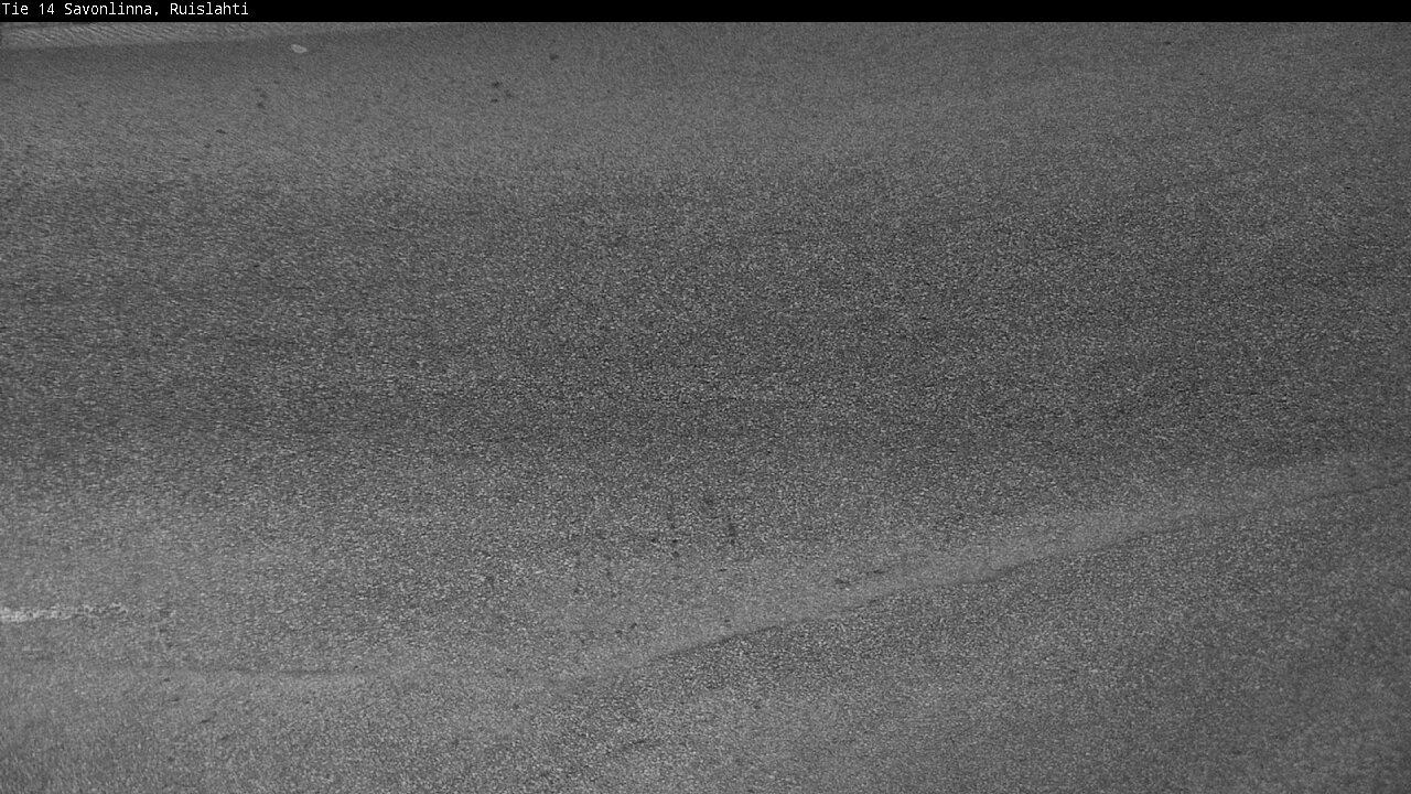 Weather Camera Image Väg 14 Nyslott, Ruislahti, Savonlinna, Etelä-Savo
