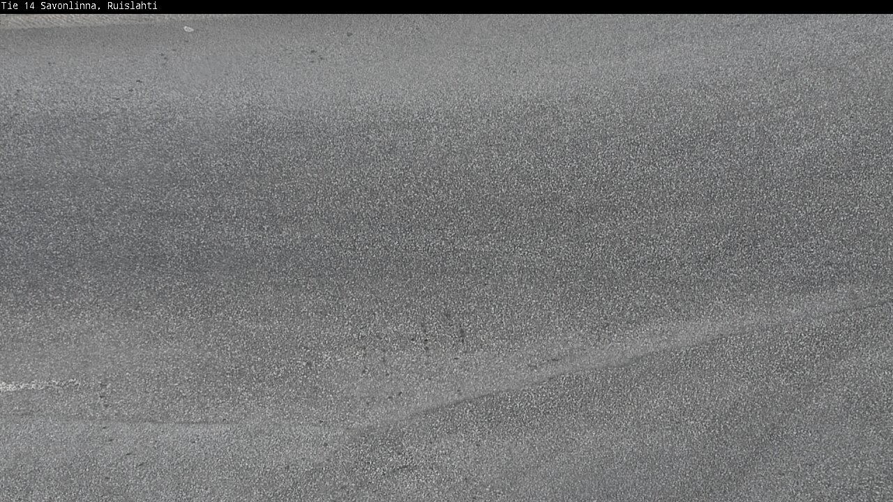 Weather Camera Image Väg 14 Nyslott, Ruislahti, Savonlinna, Etelä-Savo