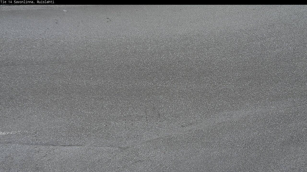Weather Camera Image Road 14 Savonlinna, Ruislahti, Savonlinna, Etelä-Savo