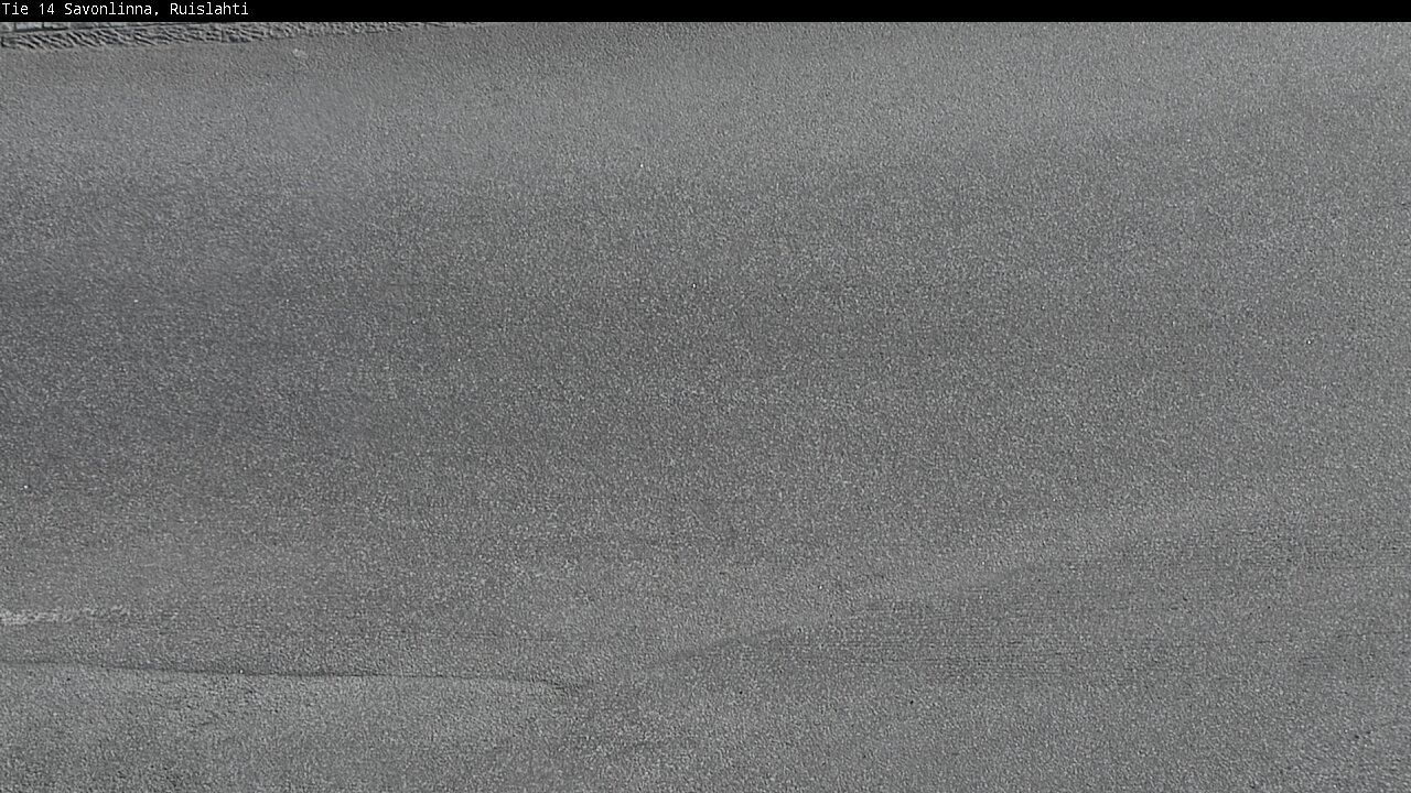 Weather Camera Image Road 14 Savonlinna, Ruislahti, Savonlinna, Etelä-Savo