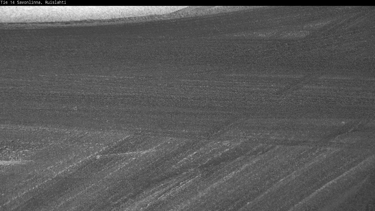 Weather Camera Image Väg 14 Nyslott, Ruislahti, Savonlinna, Etelä-Savo