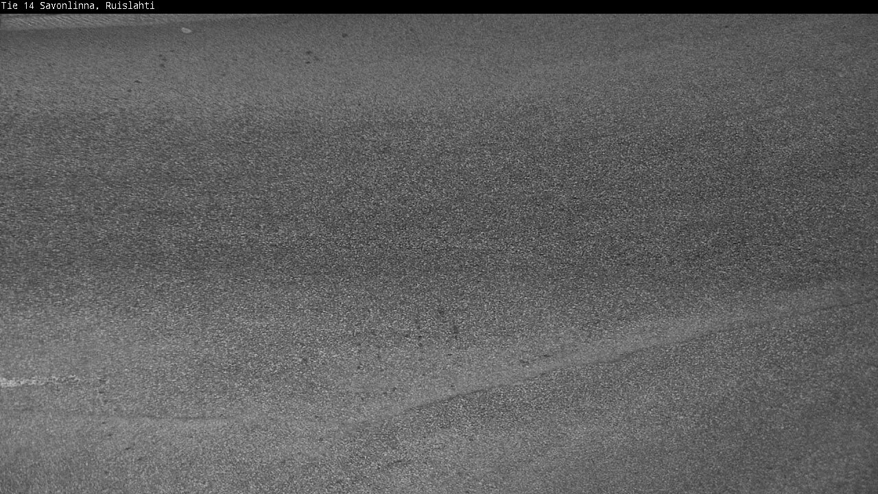 Weather Camera Image Väg 14 Nyslott, Ruislahti, Savonlinna, Etelä-Savo
