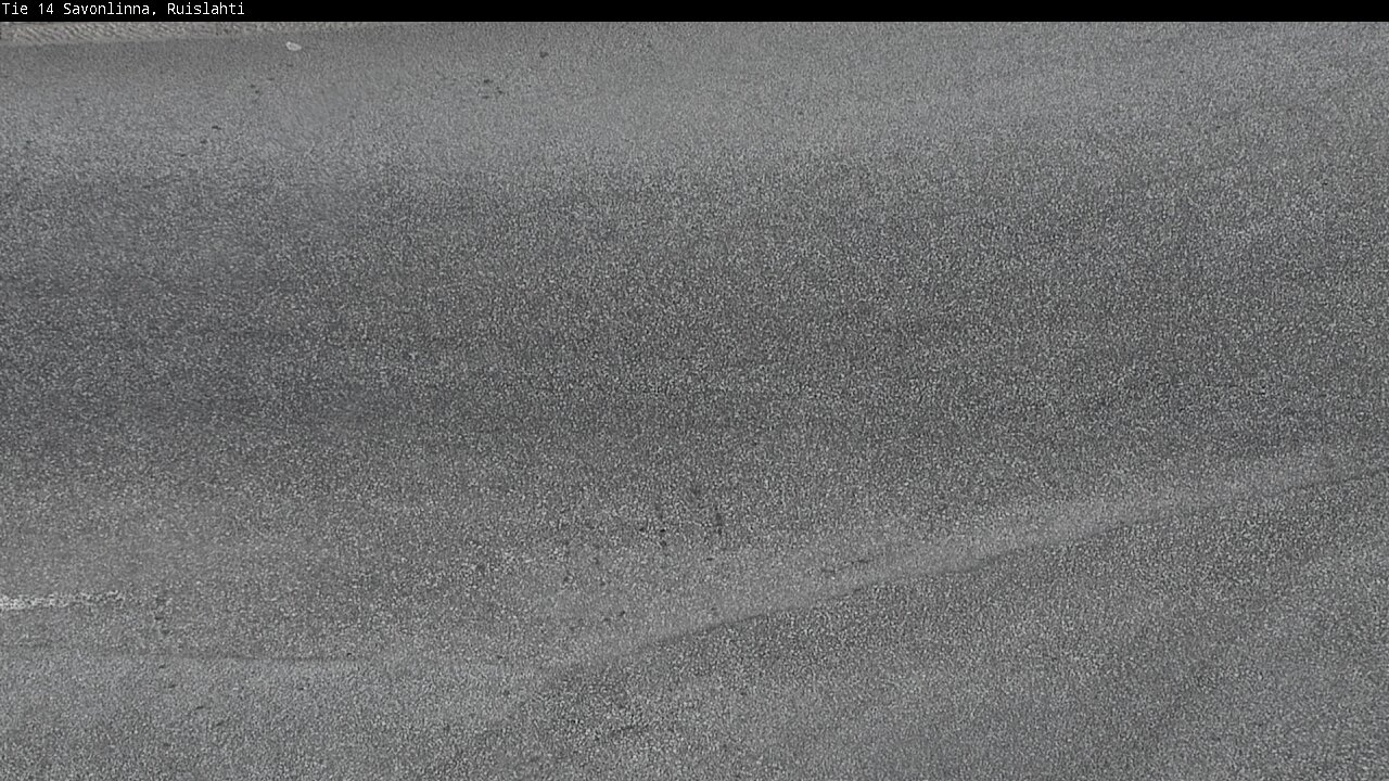 Weather Camera Image Väg 14 Nyslott, Ruislahti, Savonlinna, Etelä-Savo